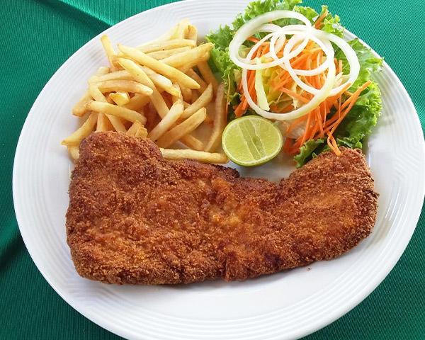 Schnitzel with French Fries